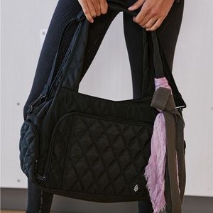 Free people quilted duffle bag